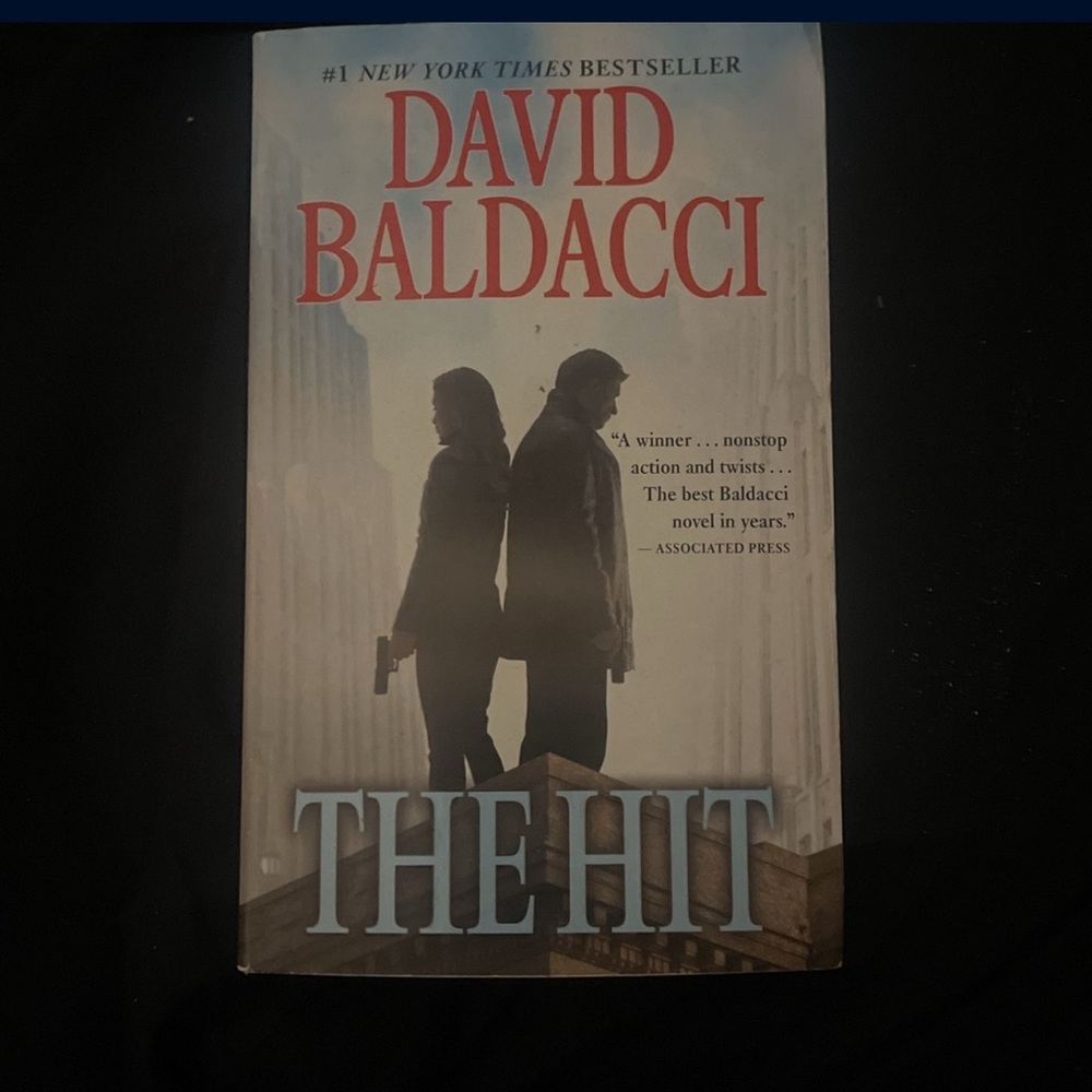David Baldacci 'The Hit' Hardcover Book